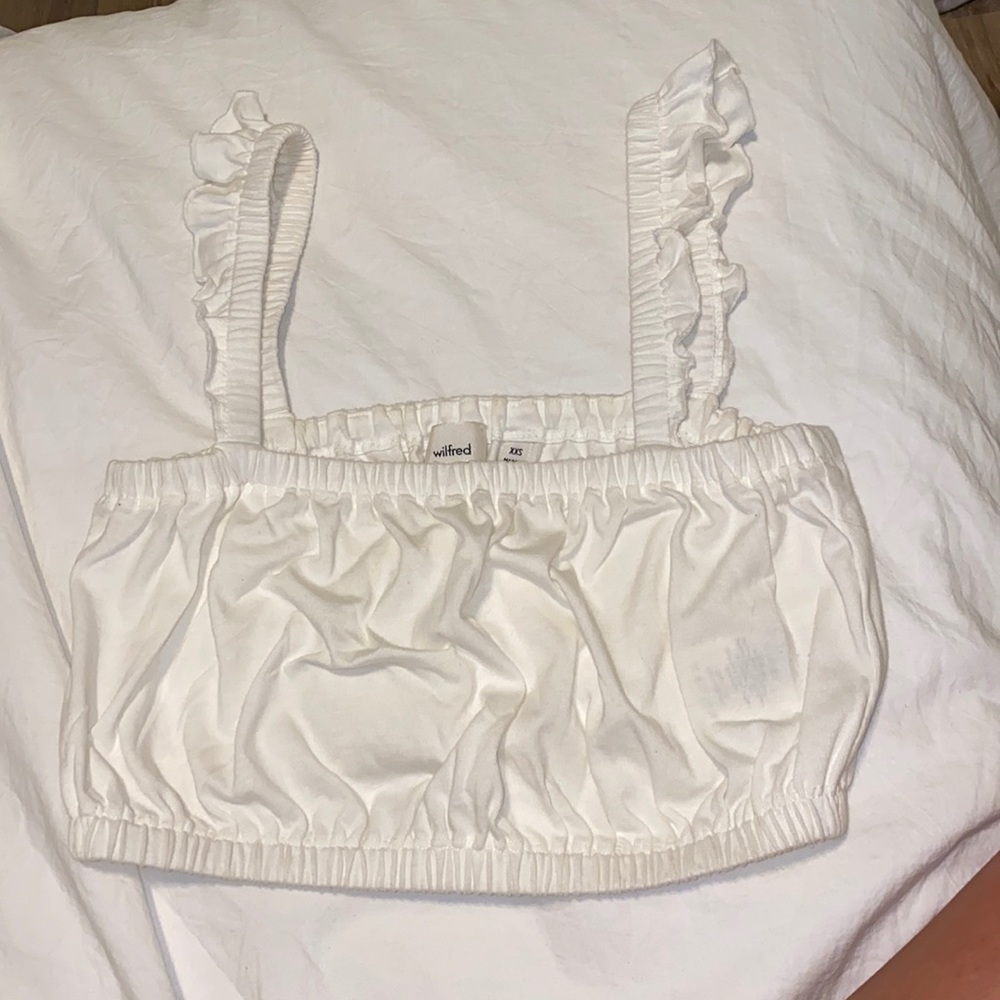Aritzia size XXS white top